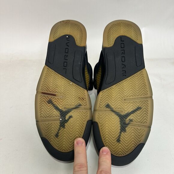 Nike Shoes Air Jordan 5 Retro BG “Black Metallic” 2024 - Picture 7 of 10